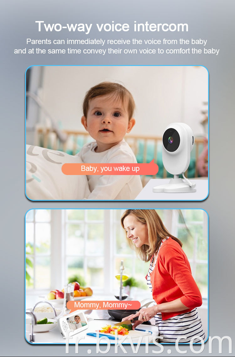 Wireless Night Vision Security Camera Baby Smart Monitor